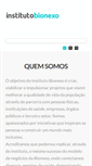 Mobile Screenshot of institutobionexo.com.br